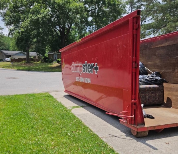 landscaping dumpster
